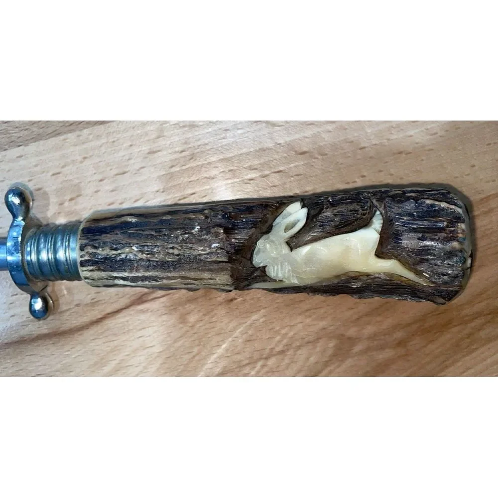 Klaus Tragbar SOLINGEN‎ Staghorn 3Pc Carving Set Knives